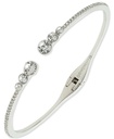 Brazalete abierto con pavé