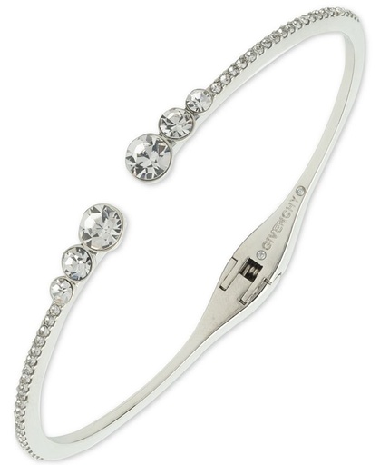 [1410876] Brazalete abierto con pavé