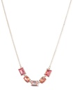 Collar frontal con múltiples piedras
