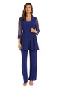 Traje con pantalon inserciones transparentes