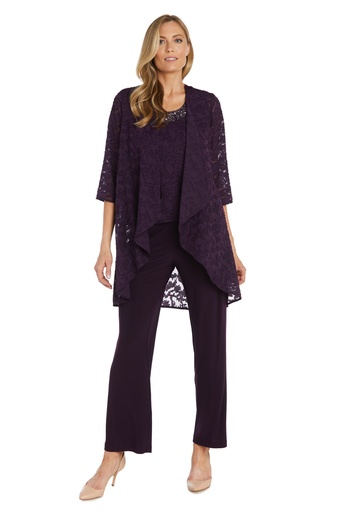 [1580020] Traje pantalón jacquard