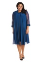 Vestido con chaqueta larga Peacock