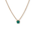 Collar con mini dije de flor