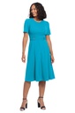 Vestido con manga corta Quill