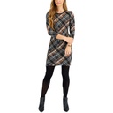 Vestido corto a cuadros