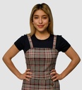Top a cuadros Veronica Rose