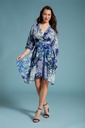 Vestido floral de chiffon Tansy 