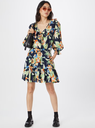 Vestido de gasa de algodón floral