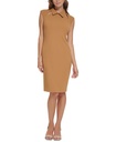 Vestido tubo con aberturas