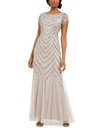Vestido con Godet adornado