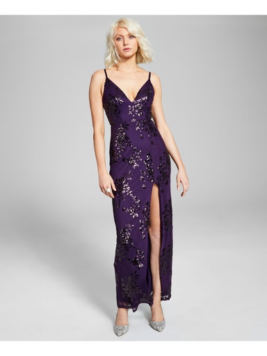Vestido de lentejuelas bordadas