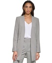 Chaqueta abierta sin cuello