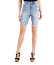 Bermudas de mezclilla rasgadas