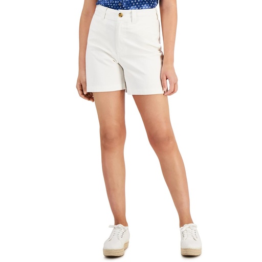 Bermuda de mezclilla con bolsas