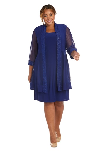 Vestido formal con detalles metálicos (copia)