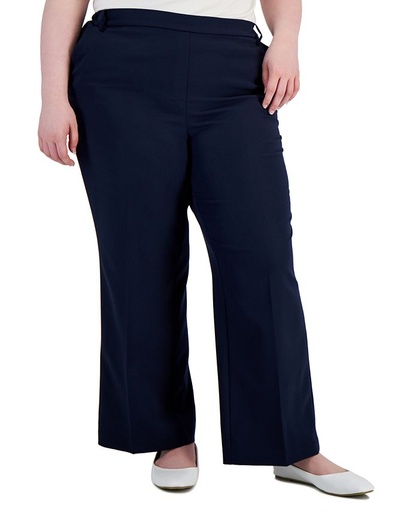 Pantalones anchos sin cierres