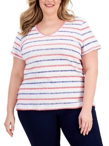 Tshirt con estampado desgastado