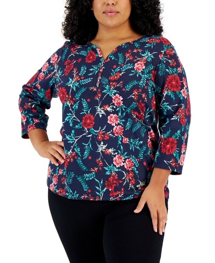 Blusa con herrajes en el escote en V (copia)