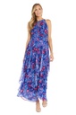 Vestido maxi con escote halter