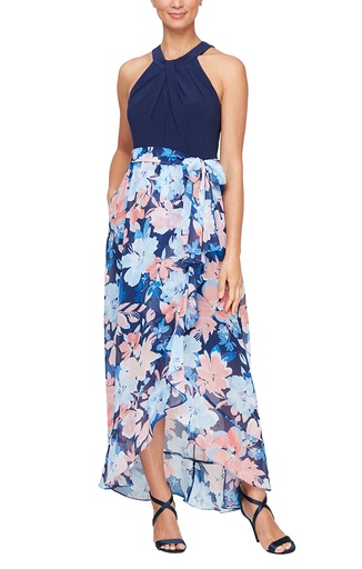 Vestido Maxi con volantes Tulipán