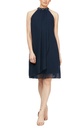 Vestido de coctel con escote halter