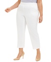 Pantalones de crepe con pierna recta