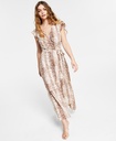 Vestido maxi con estampado Skane