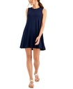 Vestido solido sin mangas Flip-Flop