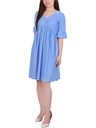 Vestido imperio de lunares suizos