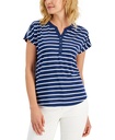 Blusa a rayas con mangas dolman