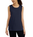 Blusa con escote redondo