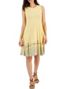 Vestido liviano con estampado floral