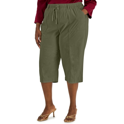 Pantalones capri de algodón Quinn (copia)