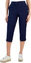 Capri de cintura cómoda