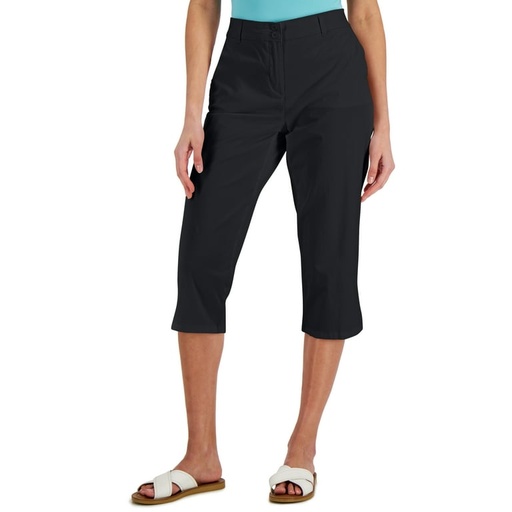 Capri de cintura cómoda
