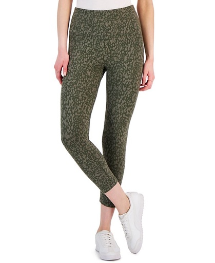 Leggings crop de tiro alto