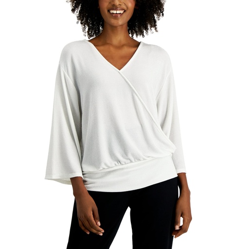 Blusa con purpurina Caviar