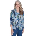 Saco dos en uno  floral de acuarela