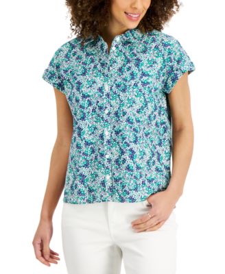 Blusa con estampado spring escape