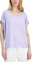 Blusa mangas doble dobladillo con