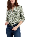 Blusa con dobladillo  anudado