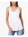 Top con cuello en V
