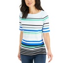 Blusa con escote barco