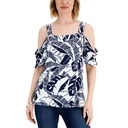 Blusa con escote cuadrado