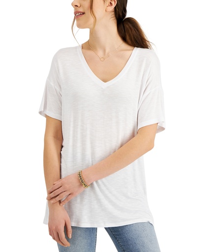 Tshirt con cuello en v