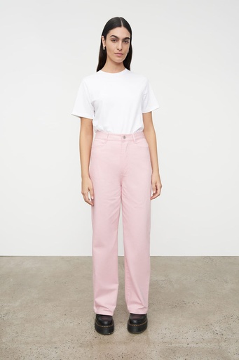 Jeans de tiro alto