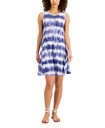 Vestido cuello redondo sin mangas