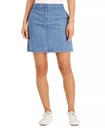 Falda short de mezclilla