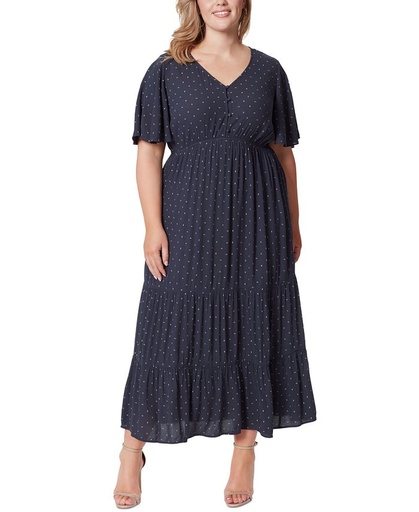 Vestido maxi estampado Naomi