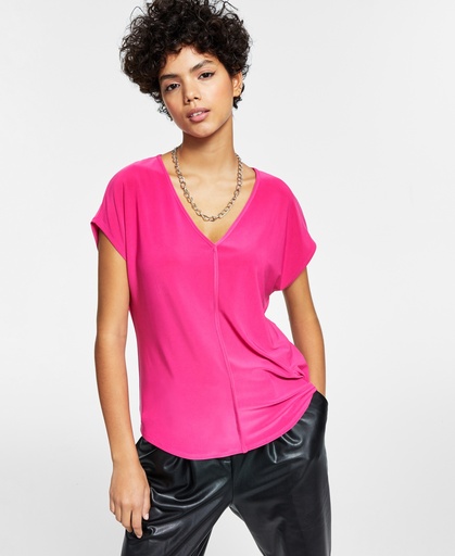 Blusa sin mangas cuello en v